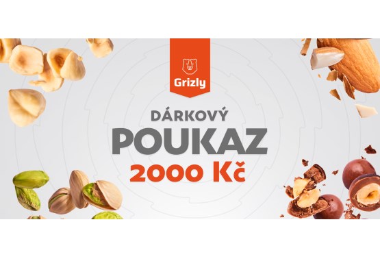 Grizle Darčekový elektronický kupón 2000 Sk
